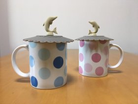 イルカのマグカップカバー